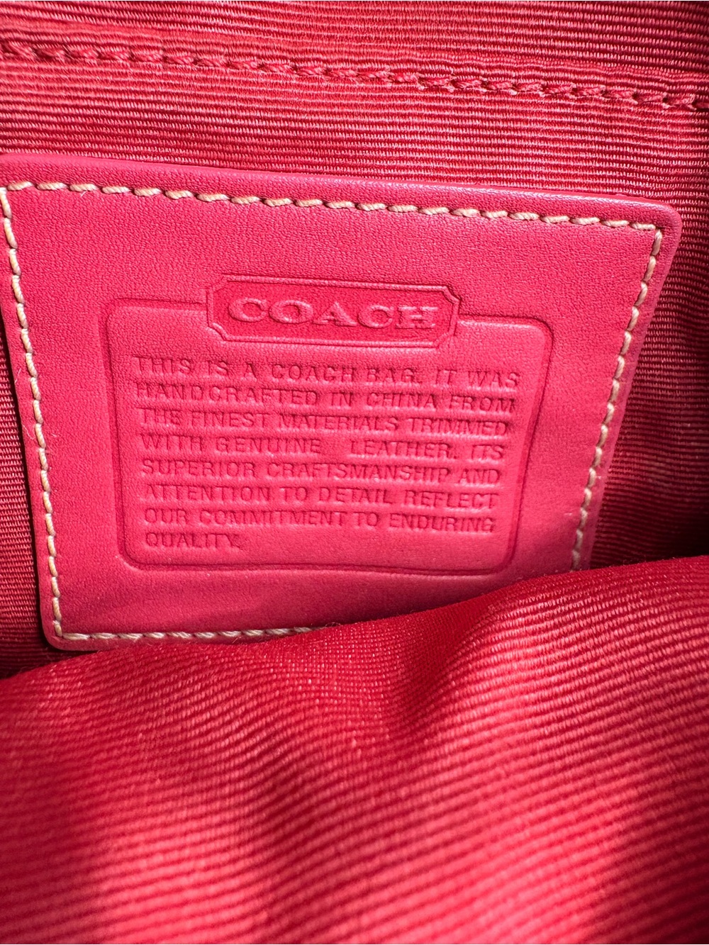 Coach Mini Floral Appliqué Handbag - Picture 10 of 10